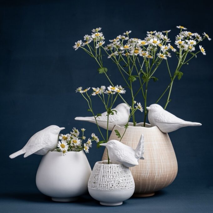 Porcelāna putns 'Paceplītis' - Image 3