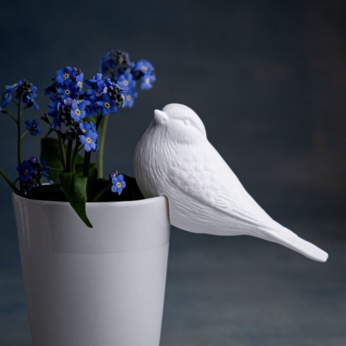 Porcelāna putns 'Zilzīlīte'