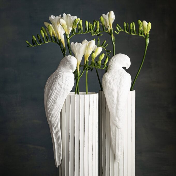 Porcelāna putns 'Krāmera papagailis' - Image 2