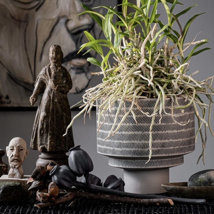 Porcelāna 'Eikalipts' melns / 2 gab. - Image 3
